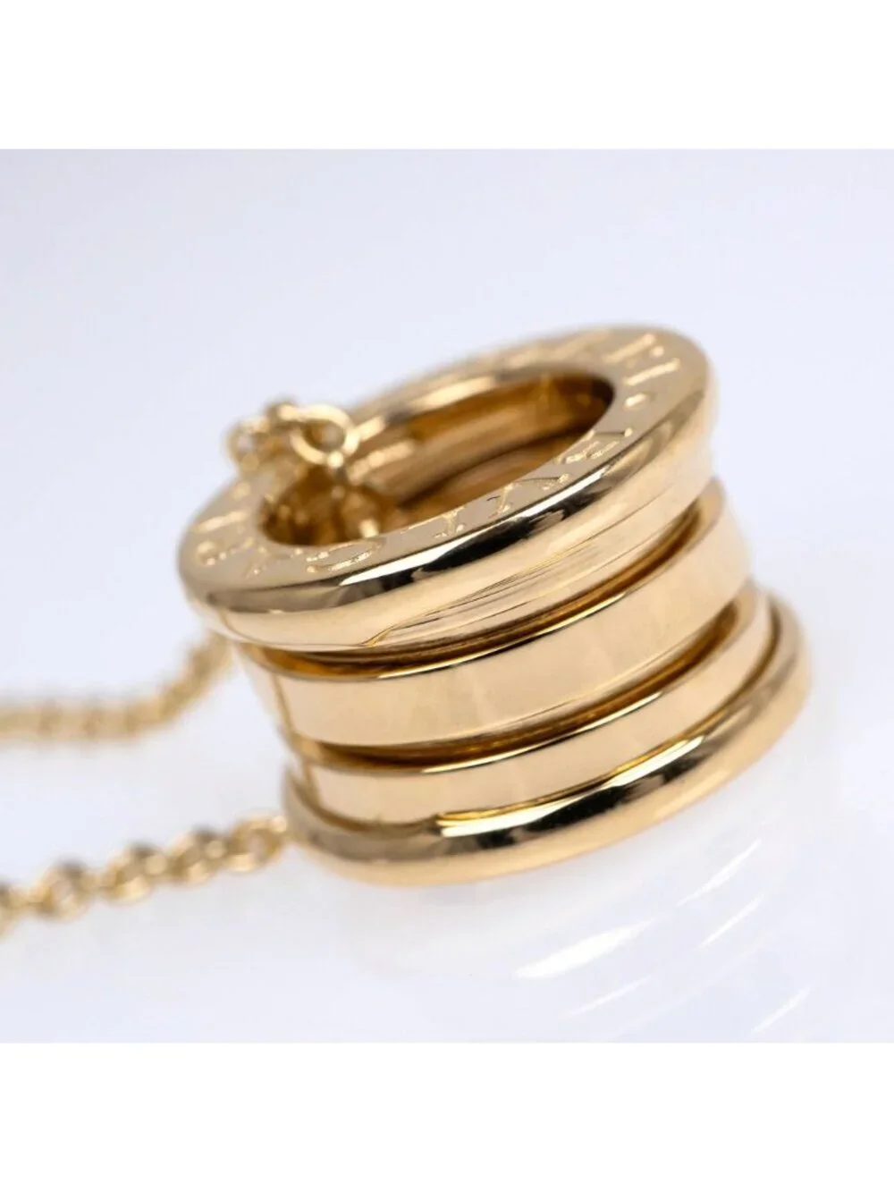Bvlgari B.zero1 Necklace 18K Gold 40 Pendant